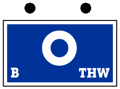 Taktisches Zeichen Fachgruppe Ortung (B) Taktisches Zeichen Fachgruppe Ortung (B)