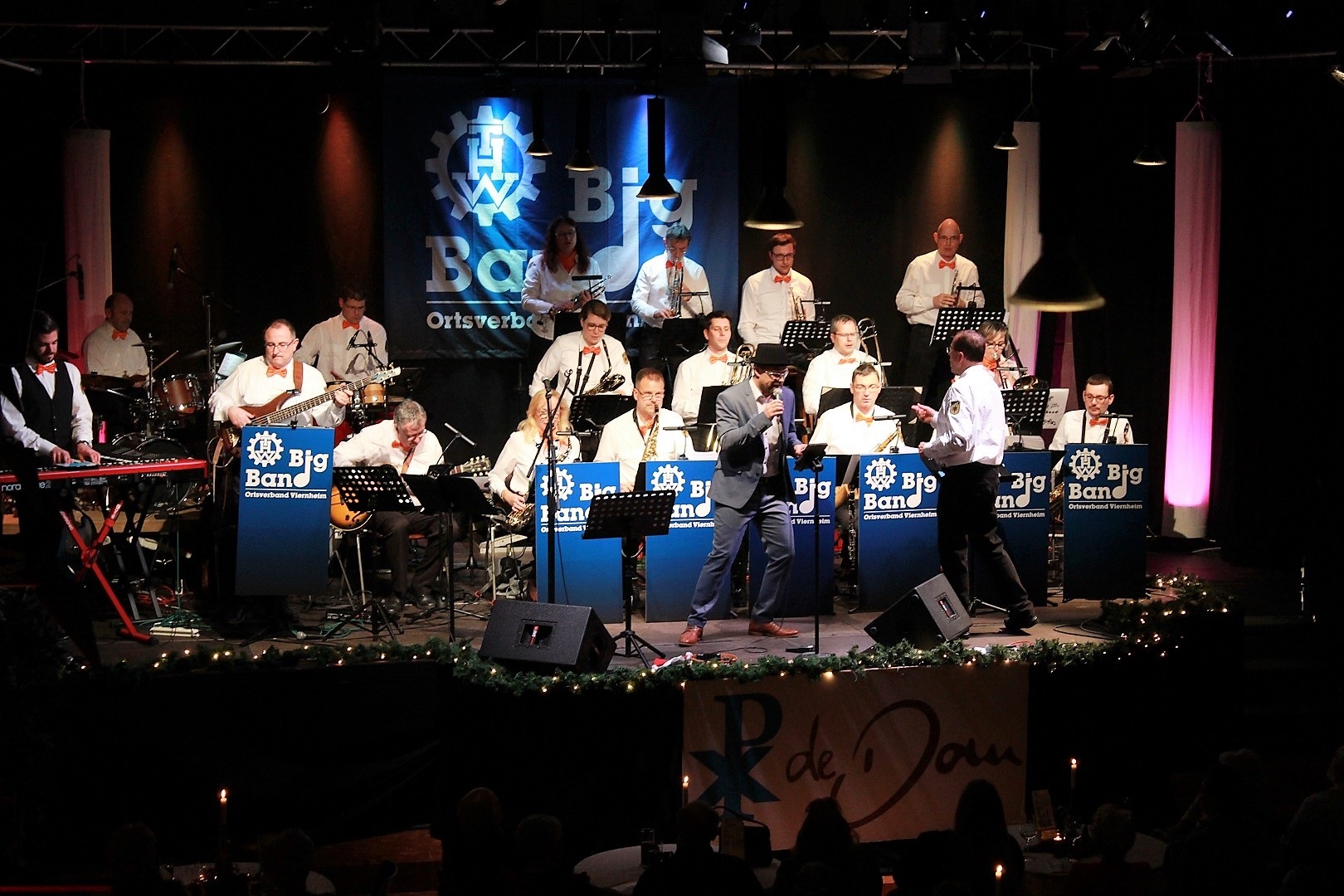 THW Big Band Viernheim beim Spielen