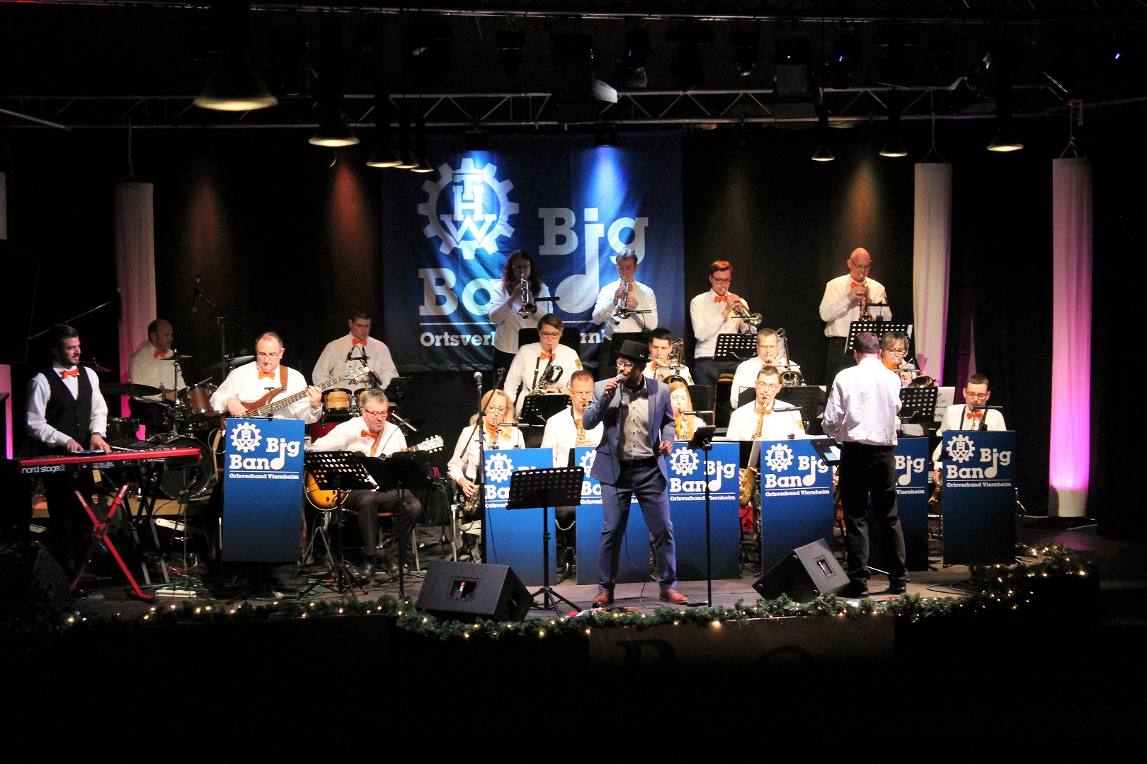 THW Big Band Viernheim beim Spielen